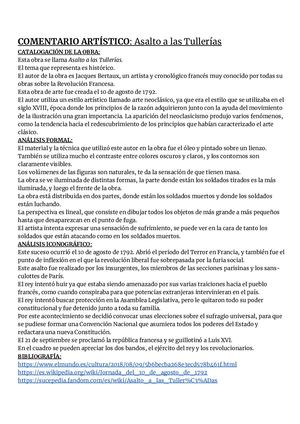 (Obra) Asalto A Las Tullerías (Jacques Bertaux)