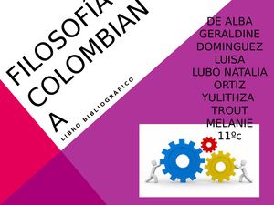 Filosofía Colombiana