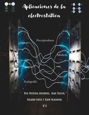 Aplicaciones de la Electrostática