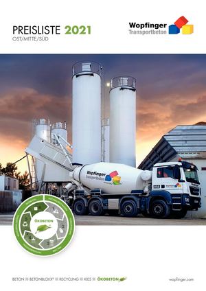WTB Preisliste 2021 OST