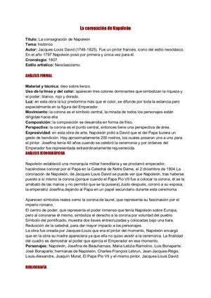 Copia De La Coronación De Napoleón