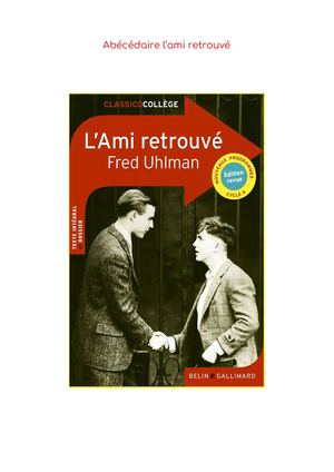 Abécédaire l'ami retrouver Omar Maher