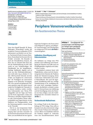 05 Periphere Venenverweilkanülen