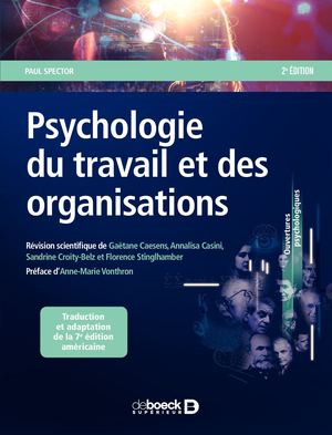 Psychologie du travail et des organisations