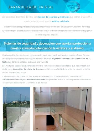 Barandillas De Cristal Cristaleria Total