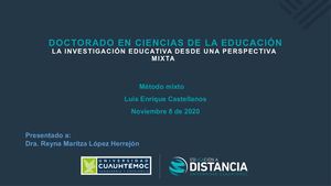 Métodos Mixtos Castellanos Luis