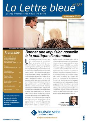 La lettre bleue numéro 127