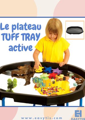Article Easytis : Plateau Tuff Tray Active WORLD