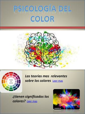 Psicologia Del Color