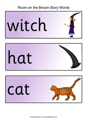 Room on the Broom-Story Vocabulary