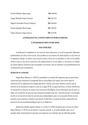 Taller Evaluativo Psicometría