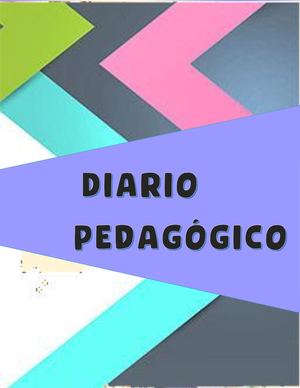 Diario Pedagógico Completo