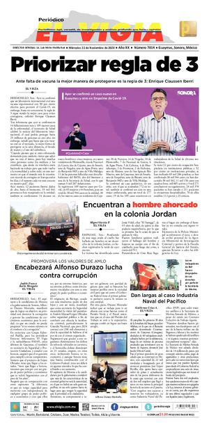 11 de noviembre del 2020