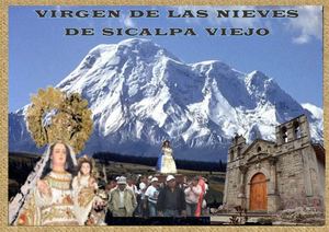 Virgen De Las Nieves Sicalpa Viejo
