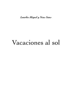 Lola Lago Vaciones Al Sol