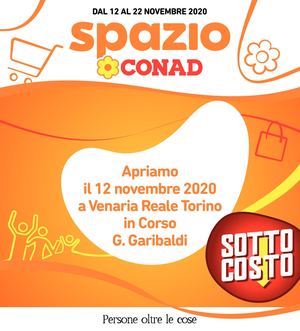 Volantino Conad Spazio Torino Nord Ovest 12 22 Novembre 2020
