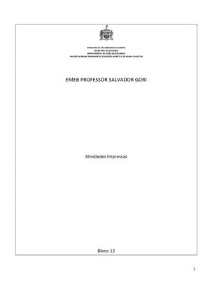 5ºs Anos Bloco 12 Ok