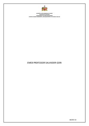 2ºs Anos Bloco 13 Ok