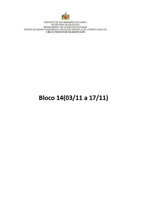 1ºs Anos Bloco 14 Ok