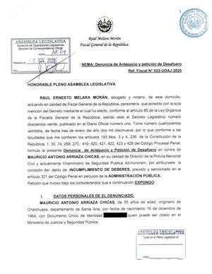 Solicitud Antejuicio Director Pnc 10 11 2020