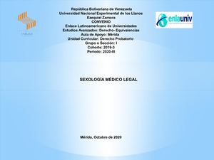 Sexologia Medico Legal Infografia