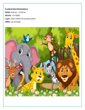 Planeación Pedagógica