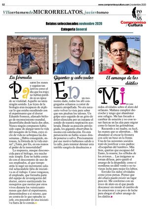 Microrrelatos C Y C Nº 71 Nov 2020