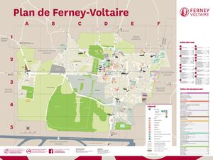Plan Ville Ferney Voltaire Fevrier 2020