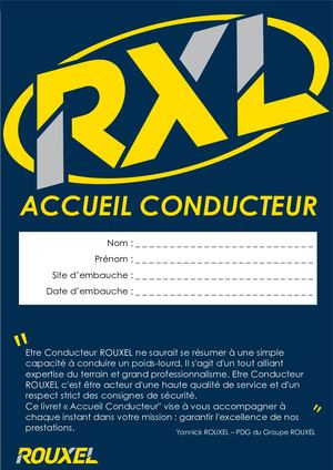 Rouxel Accueil Conducteur