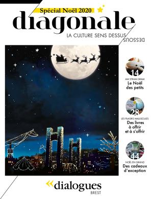 Diagonale, catalogue de Noël 2020 de la librairie Dialogues