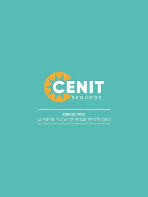 BROCHURE "CENIT SEGUROS 2020"