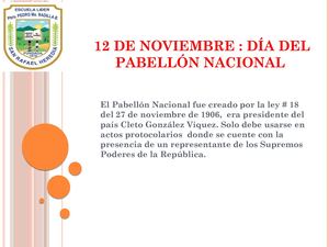 Dia Del Pabellon Nacional