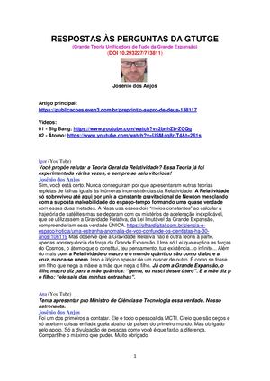 A Grande Teoria Unificado de Tudo da Grande Expansão