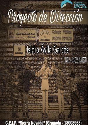 Proyecto de dirección Isidro Ávila