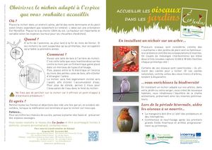 2020  Accueillir Les Oiseaux dans les jardins