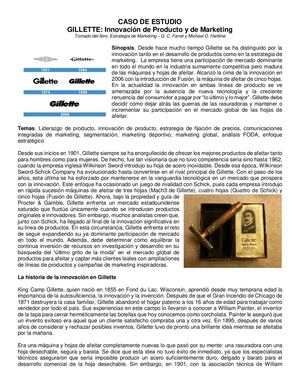 Caso Gillette
