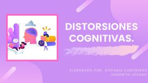 Distorsiones cogntivas ejemplos