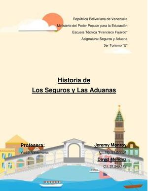 Aduanas Y Seguros