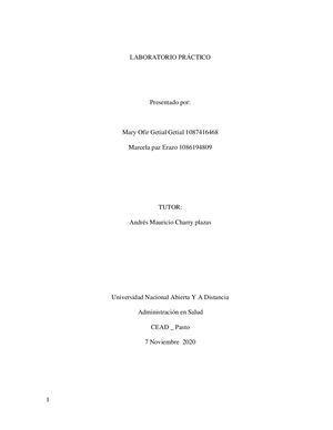 Laboratorio Practico Sistema Endocrino