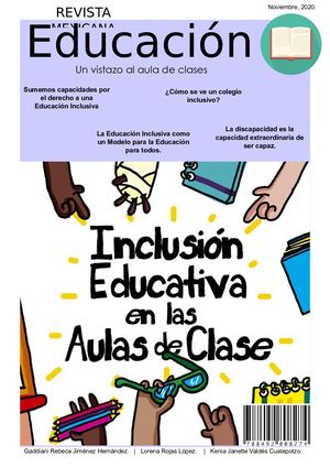 Revista de la Inclusión Educativa
