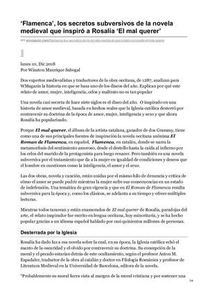 Wmagazin Com Flamenca Los Secretos Subversivos De La Novela Medieval Que Inspiró A Rosalía El Mal Querer (3)