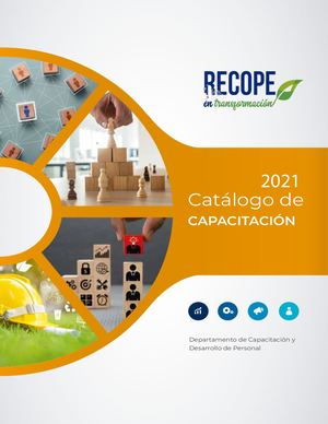 Catálogo de Capacitación 2021