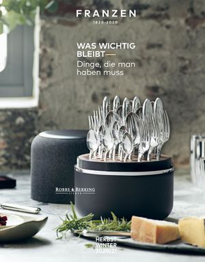 Franzen Katalog Winter 2020 / 2021 "Was wichtig bleibt - Dinge, die man haben muss!"