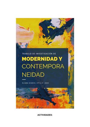 Tp Modernidad Contemporaneidad