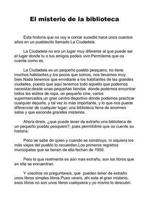 El misterio de la biblioteca