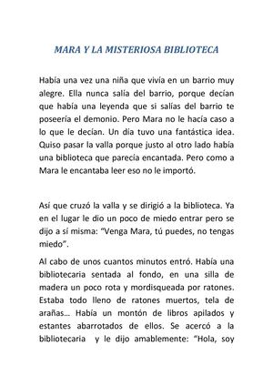Mara y la misteriosa biblioteca