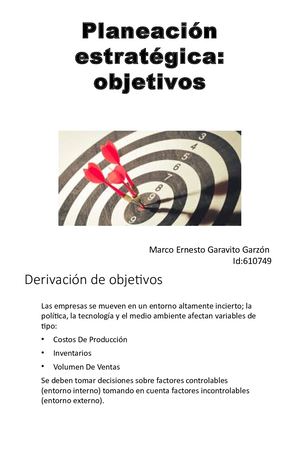 Planeación Estratégica