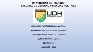 Documentos Medicos Legales