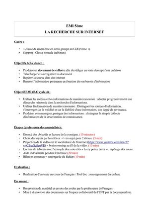EMI 5e Fiche Pedagogique