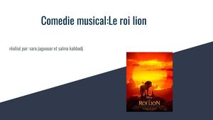 Copie De Comedie Musical Le Roi Lion
